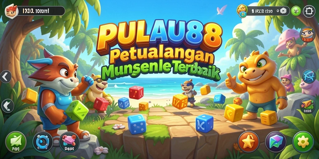 Tampilan gameplay <strong>PULAU88</strong> yang menarik dengan teka-teki yang menantang.